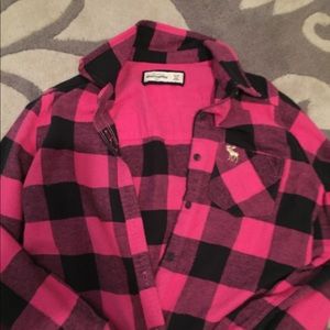 Abercrombie flannel (girls)